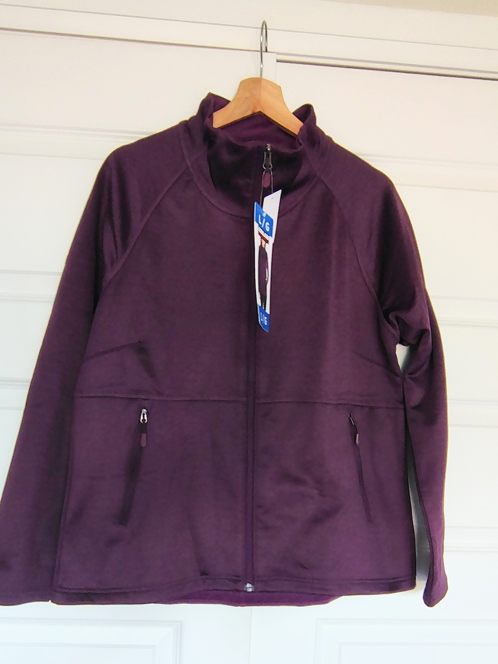 Kirkland Signature Full-Zip Plum Fleece Jacket